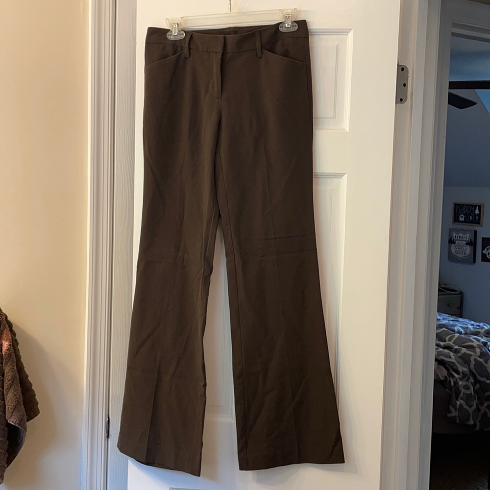 Brown dress pants size 3